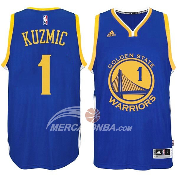 Maglia NBA Kuzmic Golden State Warriors Azul